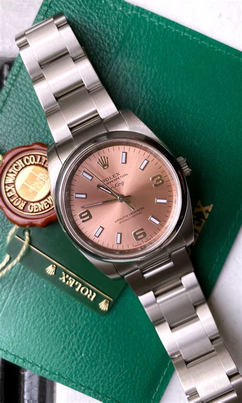 Rolex salmon dial air king